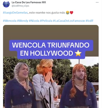 Nicola y Wendy sorprendieron al