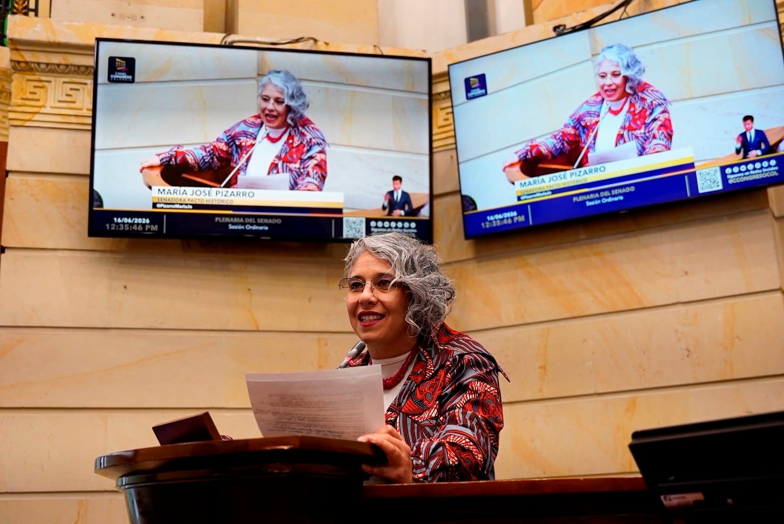 María José Pizarro cierra ocho años en el Congreso y pone fin a un ciclo clave del Pacto Histórico