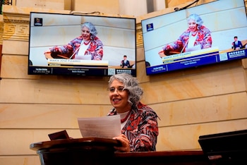 María José Pizarro recordó su trabajo como representante a la Cámara y senadora - crédito Senado de la República