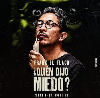 El comediante presenta su show