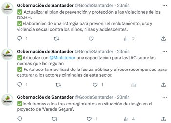 Después de reportar distintos focos