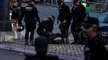 Detenidos tres manifestantes de la concentración de Indignados por España al intentar alcanzar la acampada de Sol