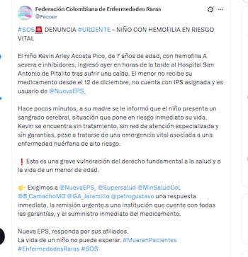 La Federación Colombiana de Enfermedades