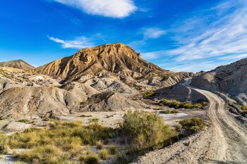 Desierto de Tabernas, en Almería.