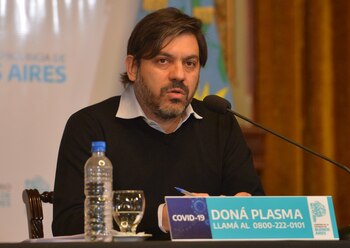 El jefe de Gabinete bonaerense,