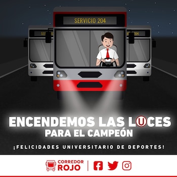 (Foto: X del Corredor Rojo)