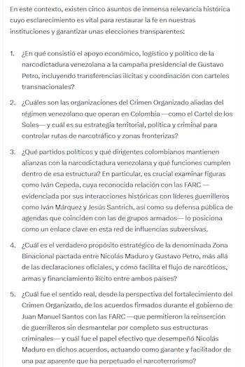 El precandidato plantea la necesidad