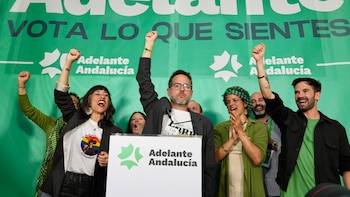 Adelante Andalucía cuadruplica sus escaños en las elecciones: la subida del partido le arrebata la mayoría absoluta a Juanma Moreno y reconfigura la izquierda en el sur