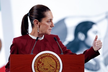 La presidenta de México, Claudia