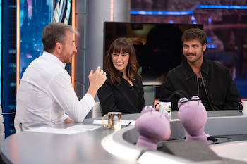 Maxi Iglesias y Susana Abaitua en 'El Hormiguero'. (Flickr)
