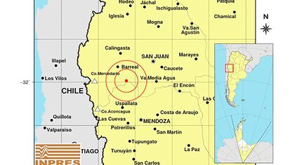 Tres sismos se sintieron con fuerza en la región de Cuyo: Mendoza, San Juan y Catamarca fueron afectadas