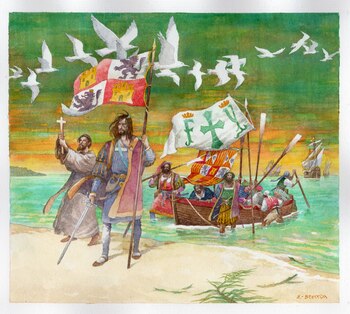 El descubrimiento de América, según