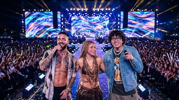 Shakira reunirá a Maluma, Beéle y Dani Martín para cerrar su residencia madrileña