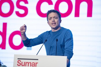 Iñigo Errejón, durante un acto
