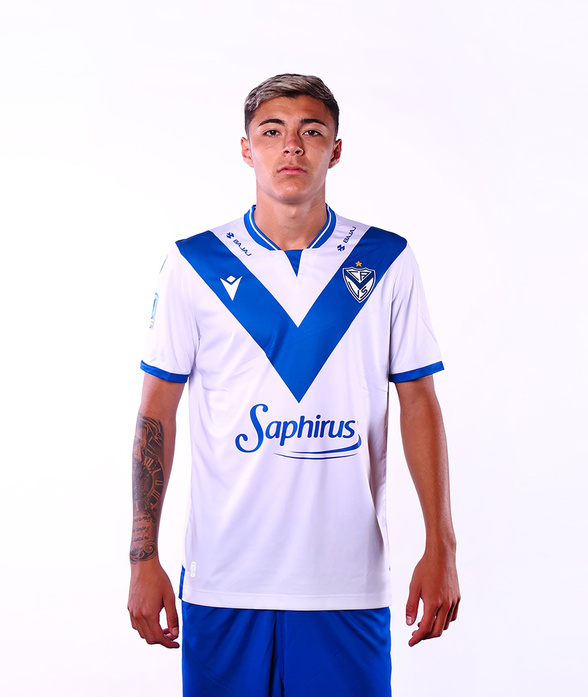 Tobías Andrada es una de las jóvenes promesas de Vélez (velez.com)