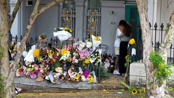 Las flores en la casa