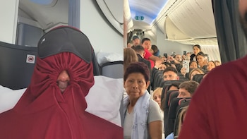 Con capucha y máscara para ojos: Lamine Yamal mostró cómo se tuvo que camuflar en los vuelos en Colombia
