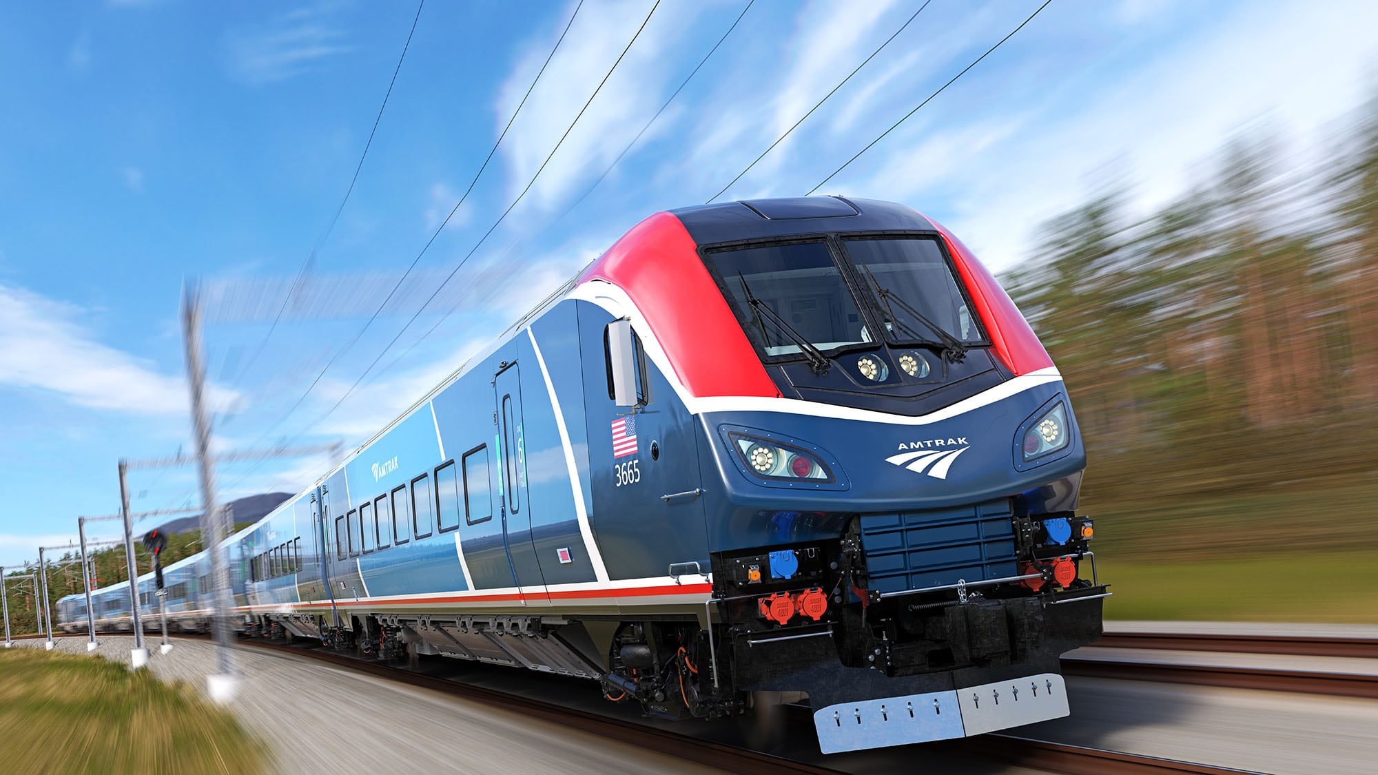 La Autoridad de Tránsito de Washington prevé operar la Línea Roja sin conductores en las cabinas para el año 2033 (Comunicado de prensa (Gentileza Amtrak))