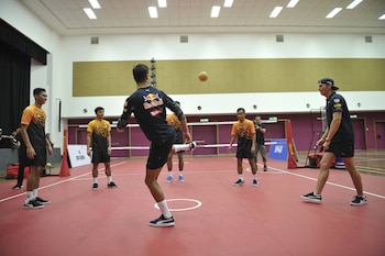 Verstappen sepak takraw