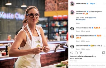 Tomada de Instagram @vinamachado