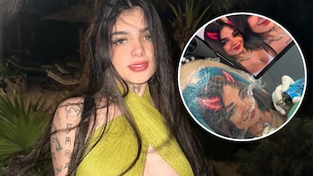 Karely Ruiz anunció al ganador de los 200 mil pesos que prometió regalar a aquella persona con el mejor tatuaje de su rostro.