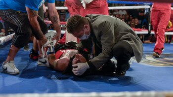 Momento dramático: Jara es atendido