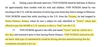 Captura del documento de la