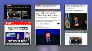 “Es algo del pasado”: la prensa británica cuestionó el reclamo de Milei sobre la soberanía argentina de las Malvinas