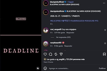 BLACKPINK anunció que su próximo