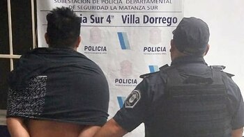 El sospechoso detenido