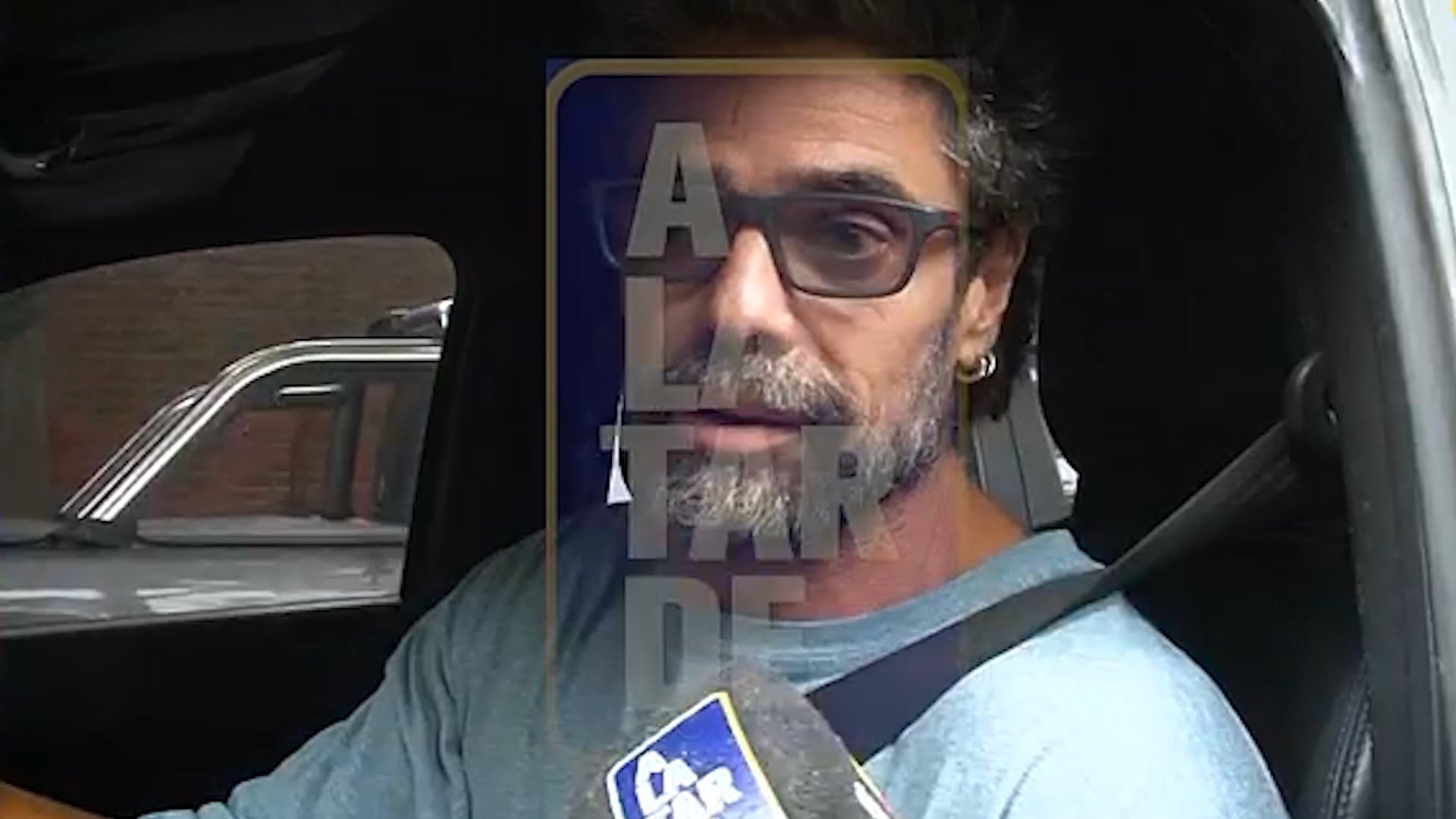 La primera aparición pública de Luciano Castro luego de su internación