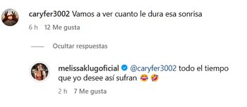 Melissa Klug responde ante revelaciones