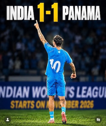 India enfrentará a Brasil tras haber empatado 1-1 con Panamá.