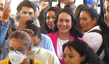 Alejandra del Moral en espera