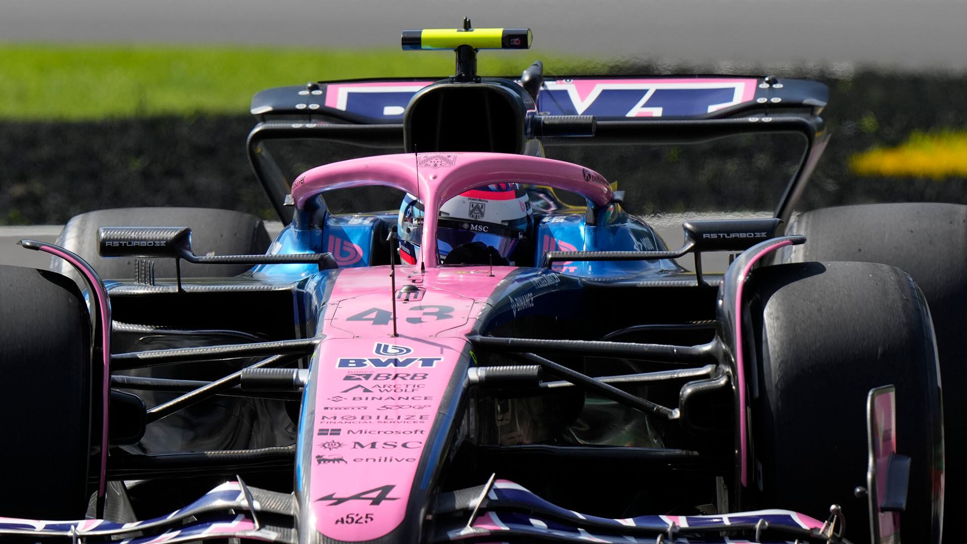 Colapinto largará en el 18° puesto en Monza (AP Photo/Luca Bruno)