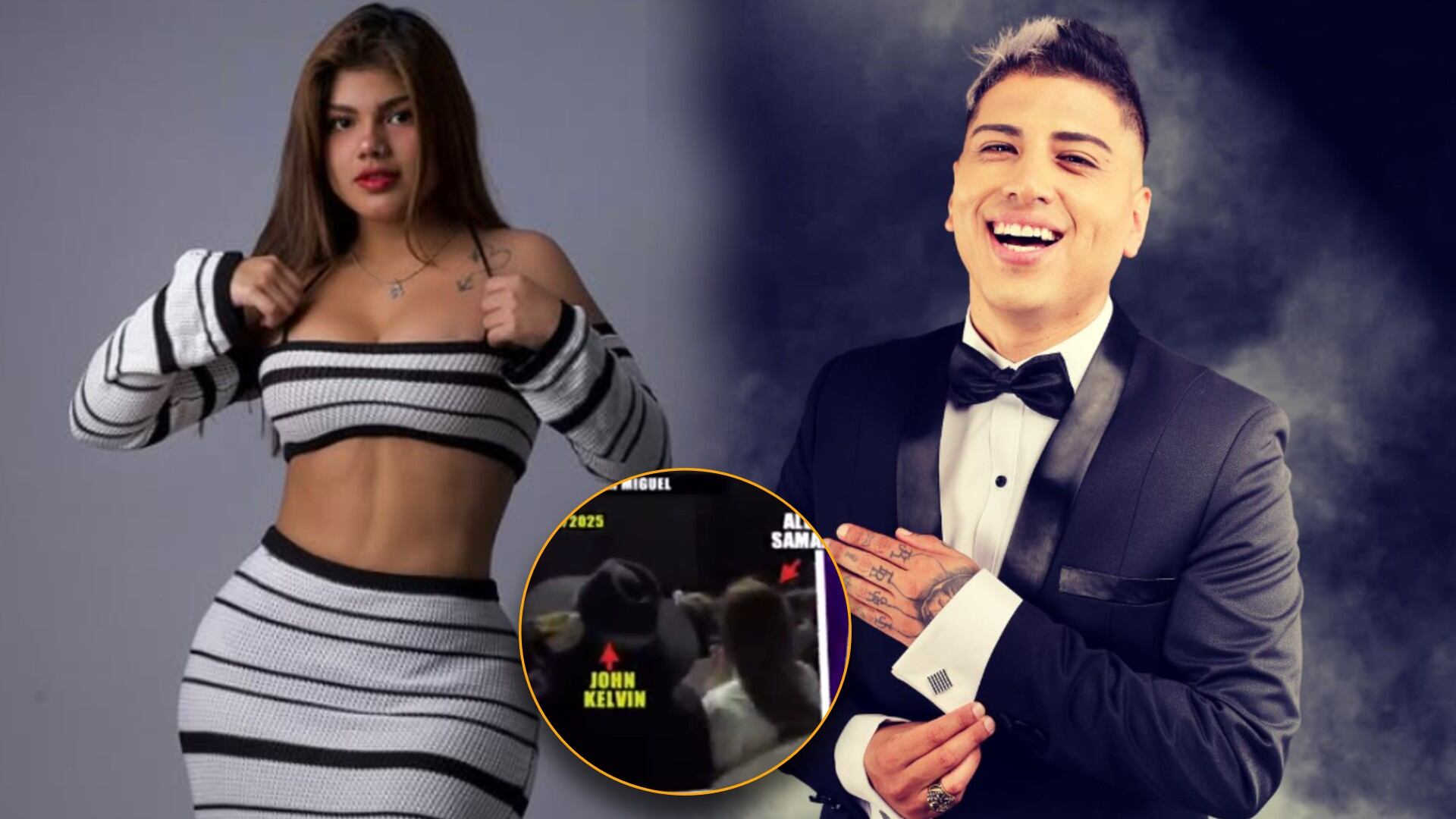 John Kelvin sorprende al aparecer muy cariñoso con Alexa Samamé, quien tuvo un romance con Christian Domínguez