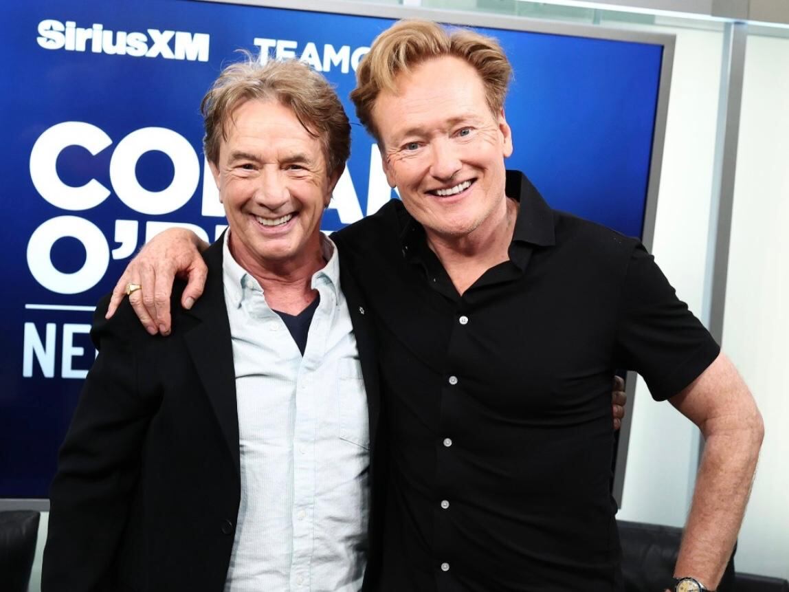Martin Short y Conan O’Brien protagonizaron un encuentro en vivo en el pódcast Conan