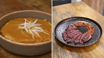 Tortilla madrileña y Villagodio de