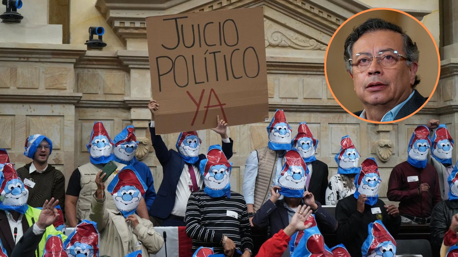 En redes sociales exigen que se lleve a cabo un juicio político en contra del presidente de la República, Gustavo Petro - crédito @@jjUscategui/X - Presidencia