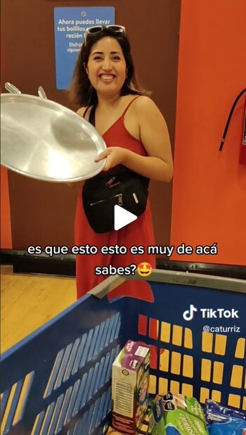 La tiktoker chilena Caturriz hizo