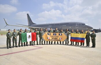 México envía dos aviones con primeras toneladas de ayuda humanitaria a Colombia tras terremoto de 7.,4
