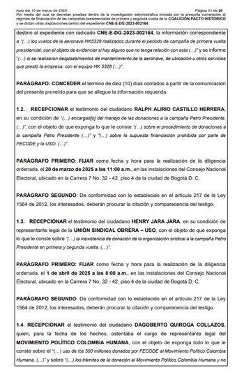 CNE impuso un plazo de