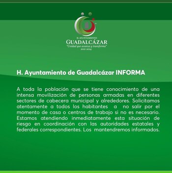 Las autoridades informaron sobre la