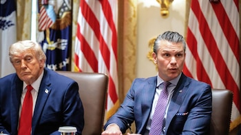 La Casa Blanca niega un desencuentro entre Trump y Hegseth por una supuesta ocultación de escasez de municiones