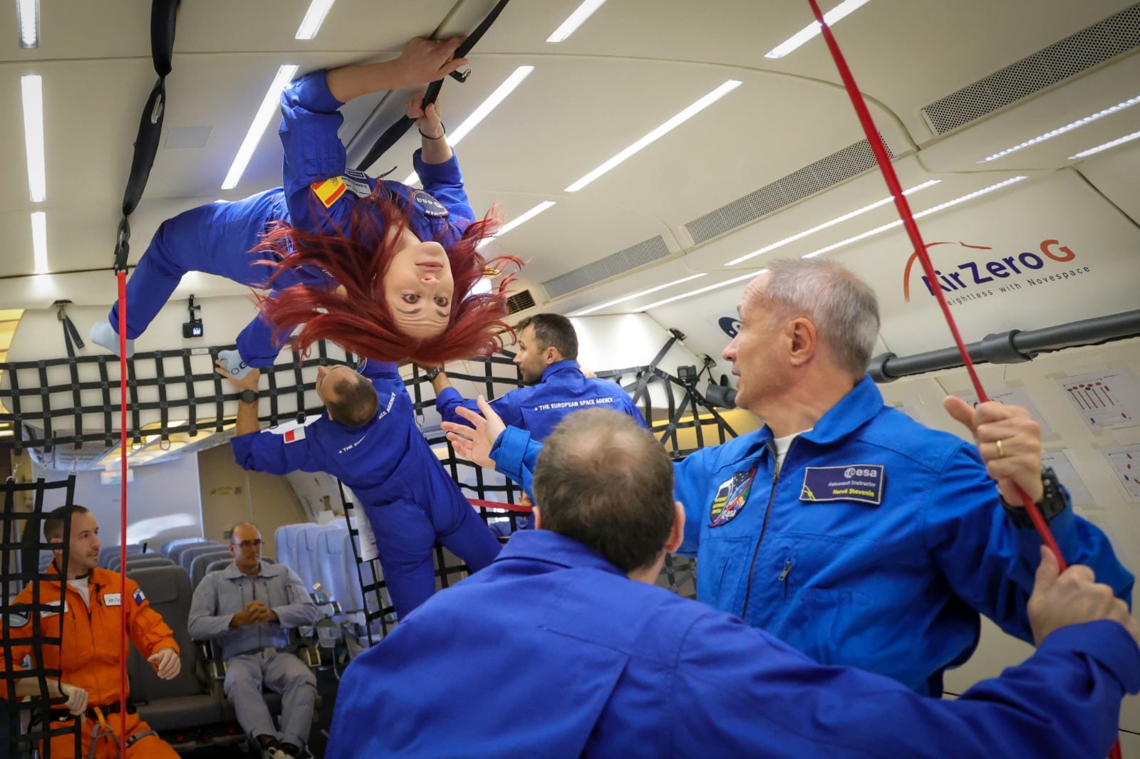 García Alonso explicó los desafíos del entrenamiento para astronautas en el Centro Europeo de Astronautas de Colonia, Alemania