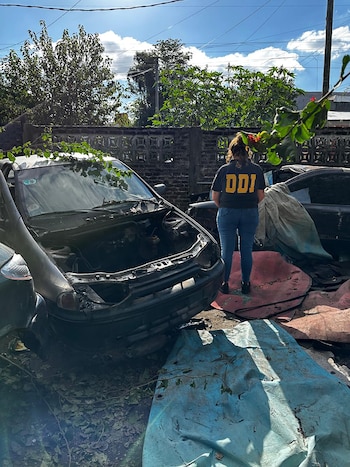 Desarticularon un desarmadero clandestino en isidro casanova