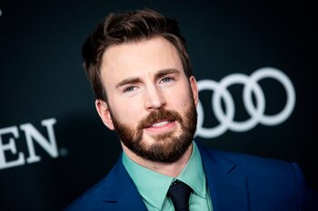 El actor estadounidense Chris Evans.