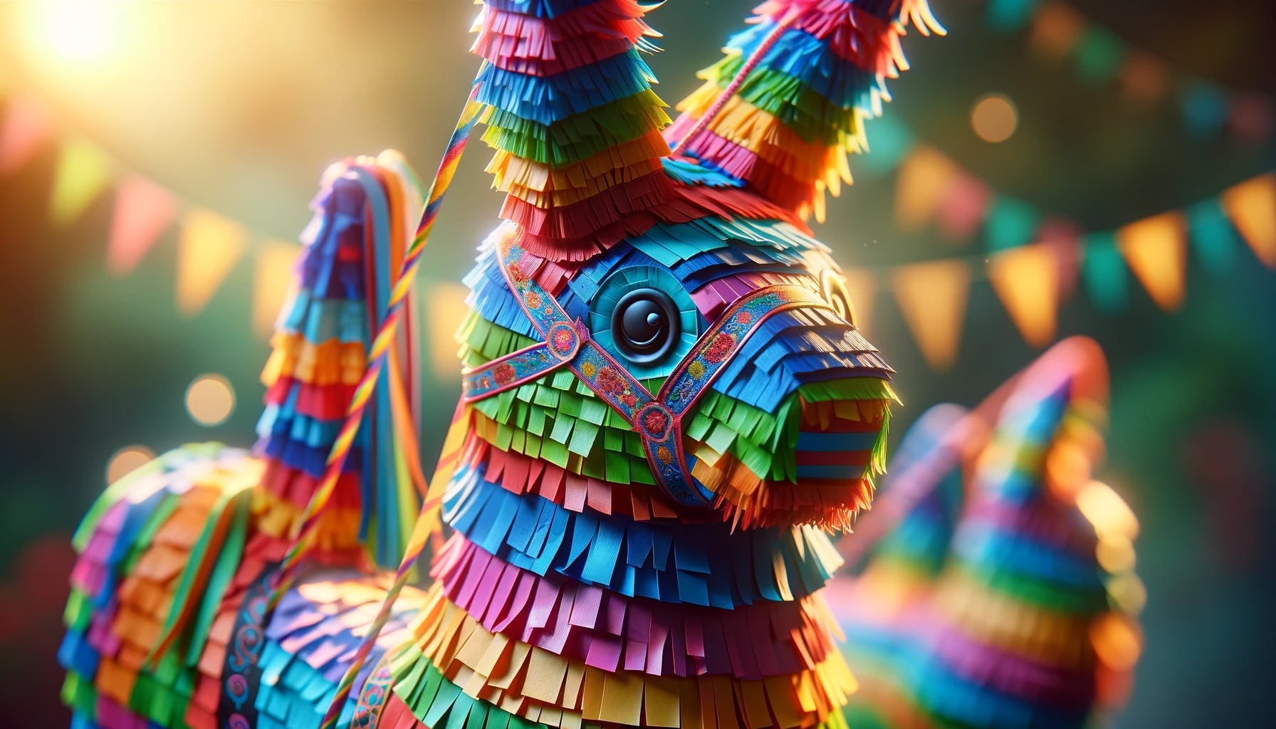 La piñata, símbolo de las posadas, pasó de tener un sentido moralizante a representar juego, alegría y unión familiar en la actualidad. - (Imagen Ilustrativa Infobae)
