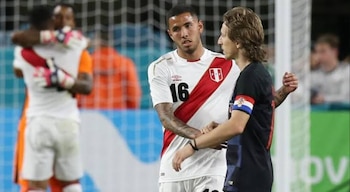 Sergio Peña – Rodrigo de Paul – Mayer Candelo – Perú – deportes – 3 agosto