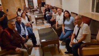 Los connacionales acudieron a una